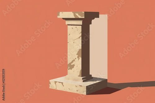 Pillar head, stake  refers to someone ignored or unimportant photo
