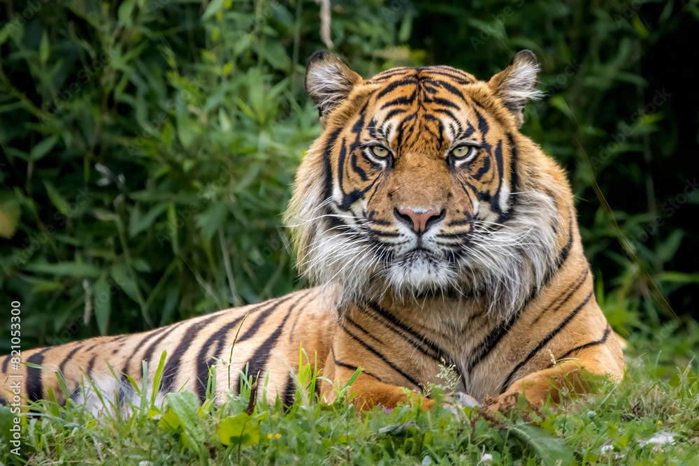 Fototapeta premium Male Sumatran tiger