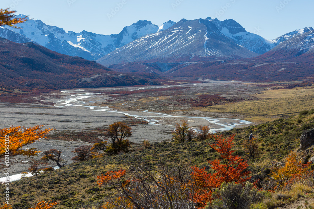 Obraz premium Autumn in Patagonia