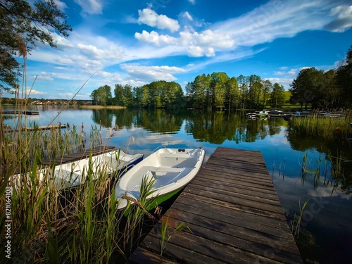 Obraz na płótnie Jezioro Wulpińskie (Warmia i Mazury) w salonie
