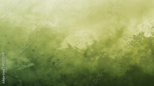 Abstract Green Watercolor Texture for Creative Background