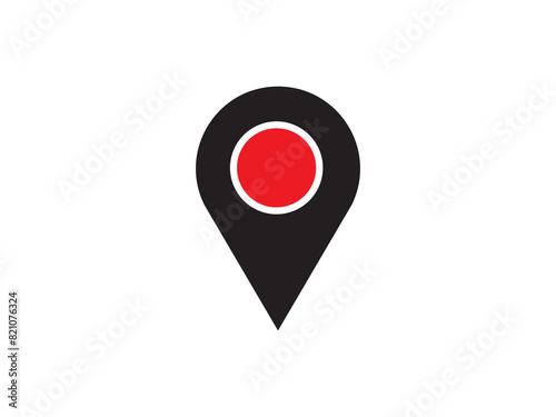 Within a flat-style depiction, a location marker distinguishes itself on an urban map, denoting a precise spot Free Download Within a flat-style depiction, a location marker distinguishes itself on an urban map, denoting a precise spot - GFXLoad