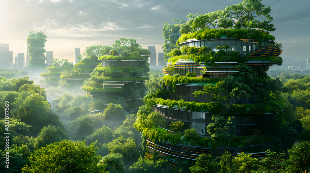 Futuristic Green Architecture: Energy Efficient Buildings Integrating Technology and Sustainability in Urban Design