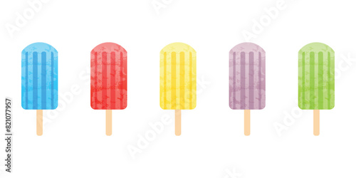 popsicle clipart. set of popsicle clipart or illustration isolated on a white background. popsicle clipart png.
