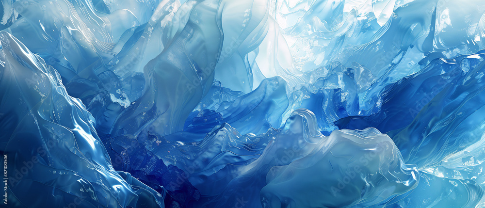 Dynamic Blue Ice Formation with Layers and Deep Cracks Dynamic Blue Ice Formation with Layers and Deep Cracks