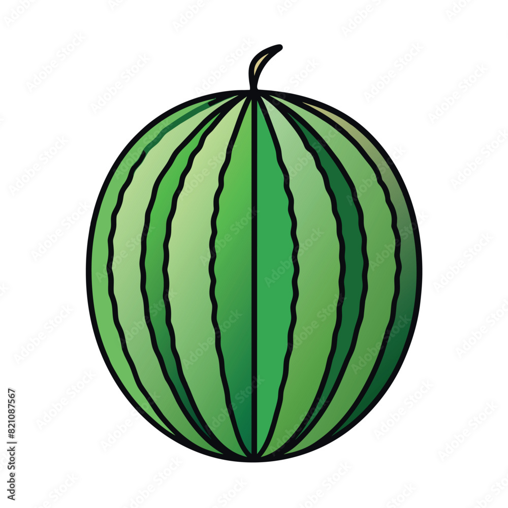 Watermelon cartoon vector Illustration flat style artwork concept
Watermelon cartoon vector Illustration flat style artwork concept