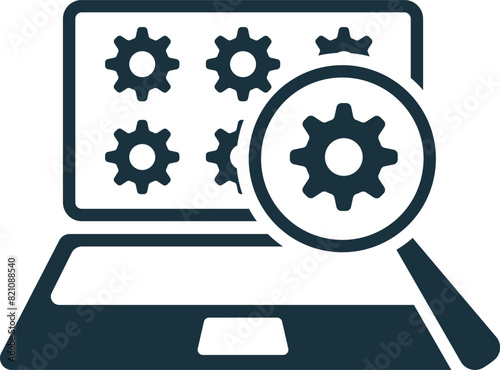 Onboarding icon. Monochrome simple User Behavior icon for templates, web design and infographics