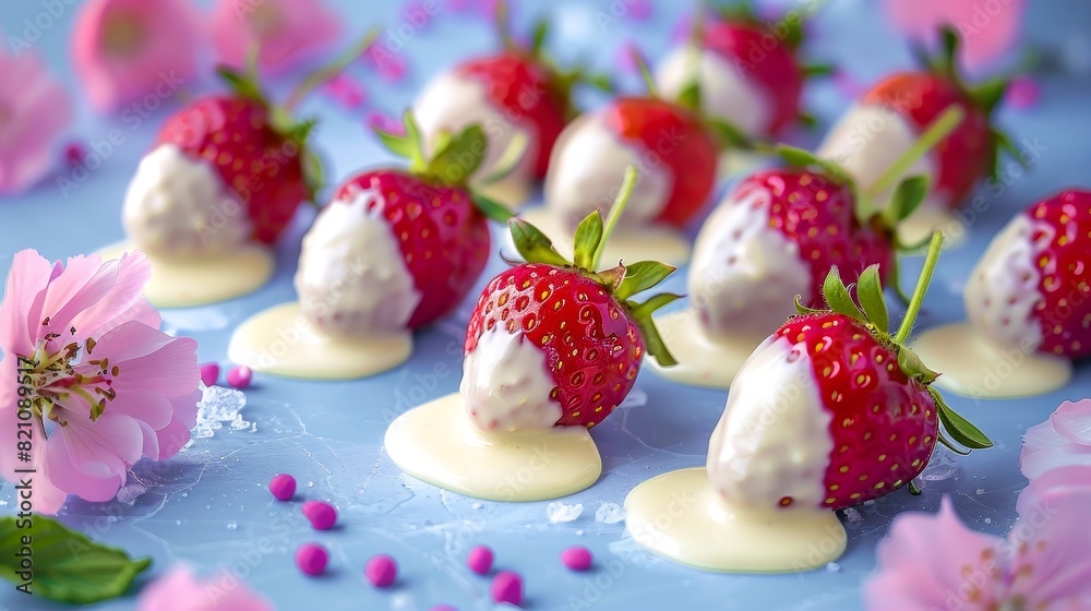 White chocolate covered strawberries are a delicious and easy-to-make treat. They're perfect for parties, gifts, or just a special treat for yourself. White chocolate covered strawberries are a delicious and easy-to-make treat. They're perfect for parties, gifts, or just a special treat for yourself.