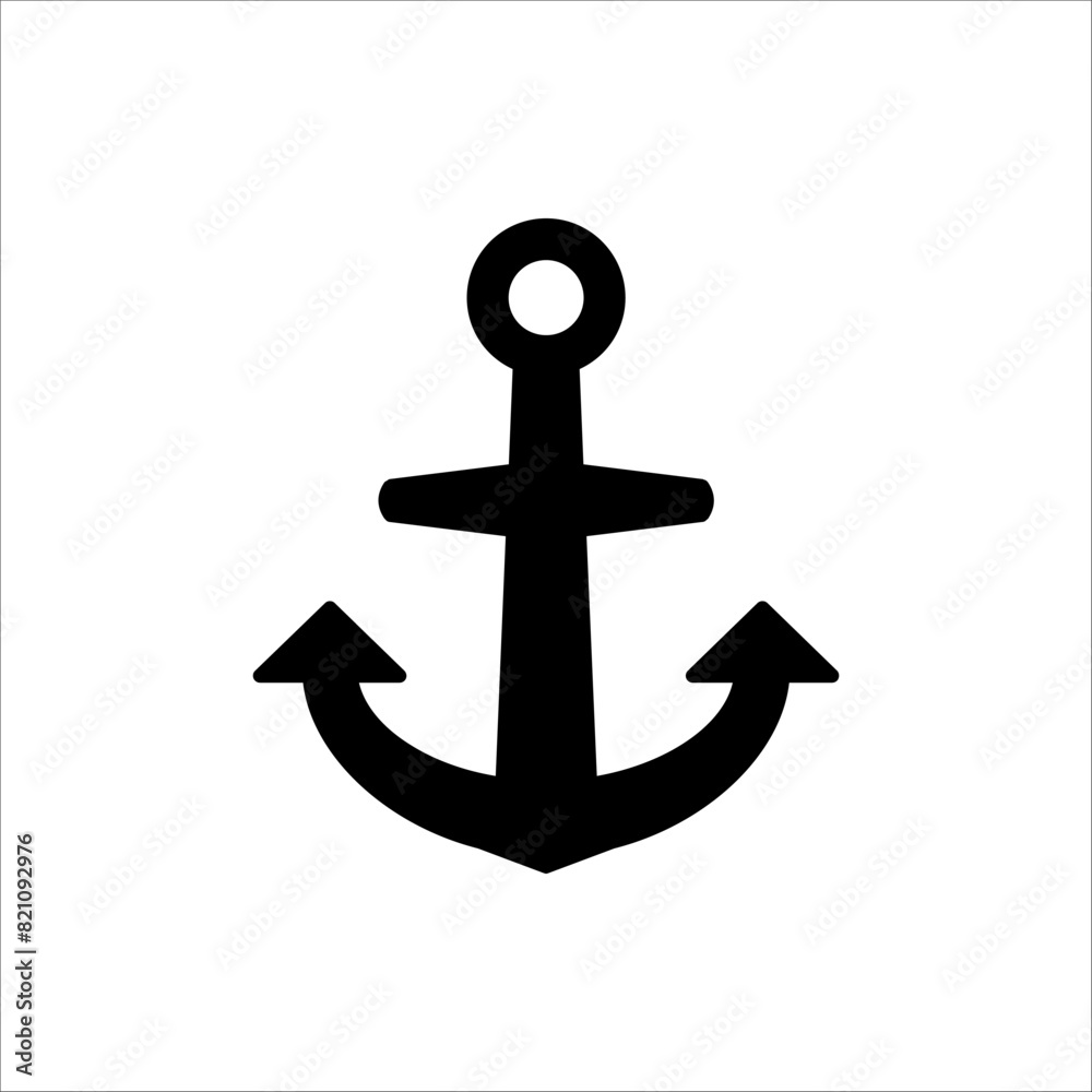 Anchor icon. Anchor symbol logo. Anchor marine icon. Anchor icon. Anchor symbol logo. Anchor marine icon.