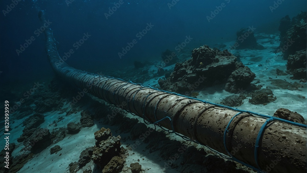 Submarine Cable Laying on Ocean Floor for Underwater Communication and Internet Connectivity Submarine Cable Laying on Ocean Floor for Underwater Communication and Internet Connectivity