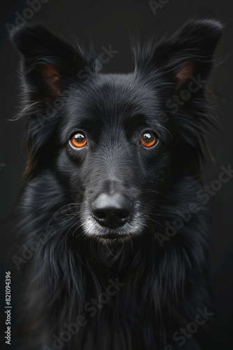 Stunning portrait photography of a dog, canine, pet, close-up, style © Ricardo Costa