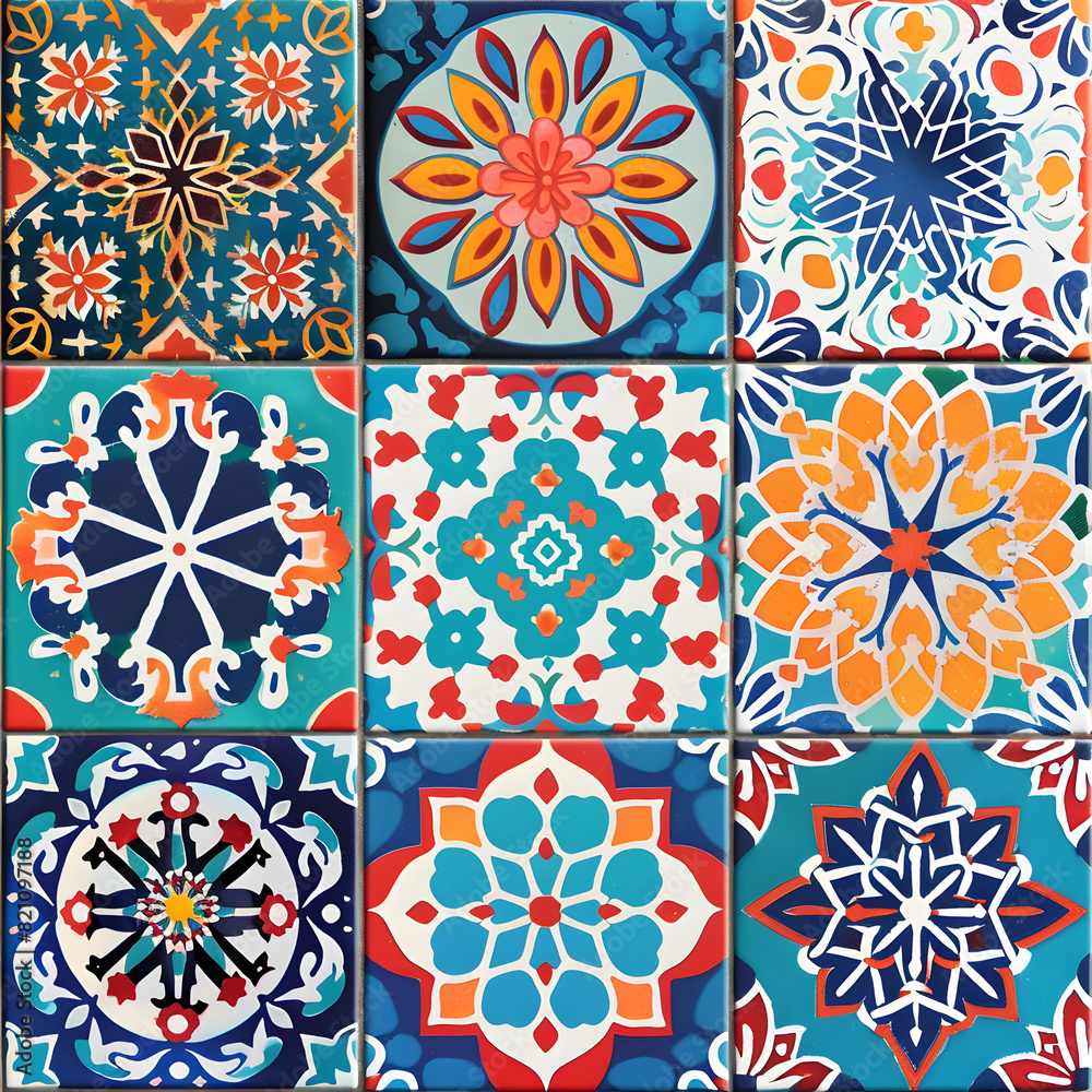 seamless pattern of tile, wallpaper, floor. decorate interior design seamless pattern of tile, wallpaper, floor. decorate interior design