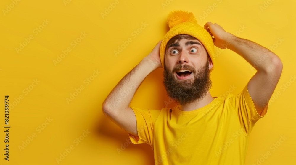 Surprised Man in Yellow Theme Surprised Man in Yellow Theme