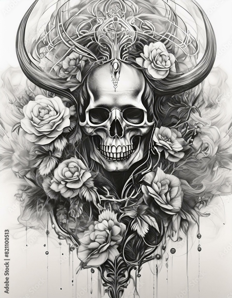 暗黒の世界で禁断の悪魔が集う黙示録 Stock Illustration | Adobe Stock