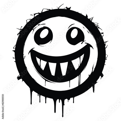 funny monster face