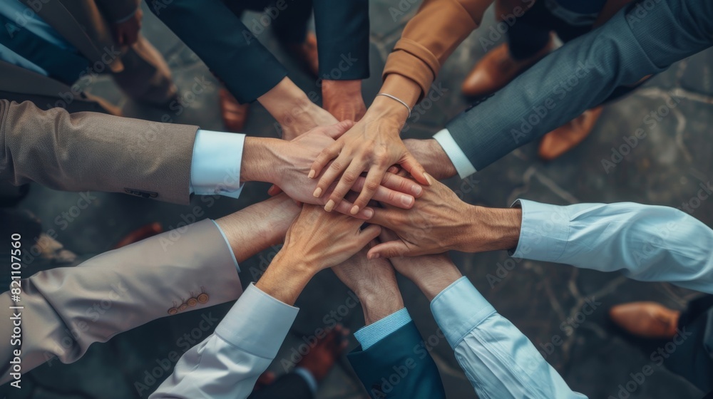 A Unified Team Hands Together