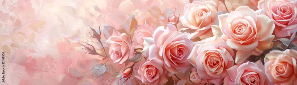 abstract background with flowers abstract background with flowers