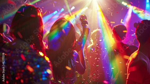 Rainbow Rave: A Vivid Celebration of LGBTQ Culture in a Glittering Dance Party