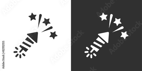 Fireworks sign icon vector illustration design
