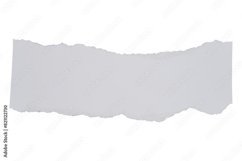 Scrap ripped white paper isolated transparent Scrap ripped white paper isolated transparent