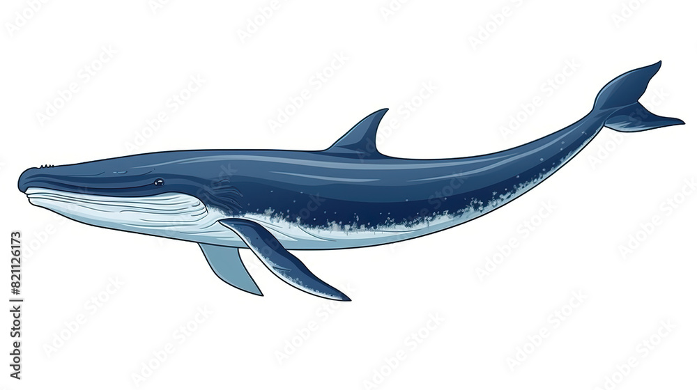 solitary humpback whale on a snowy background solitary humpback whale on a snowy background