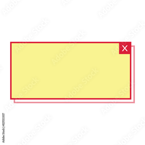 text box rectangle frame


