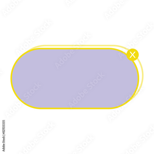 text box round frame
