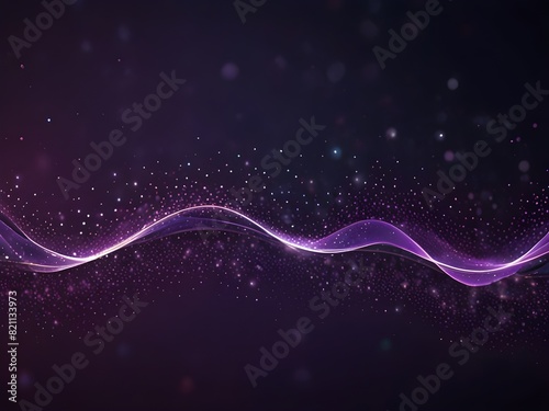 abstract background with glowing lines Background Generative Ai 