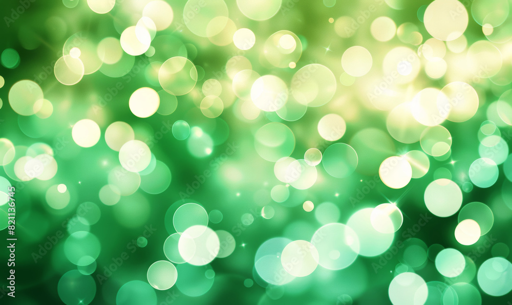 Glowing green bokeh lights background, glitter shiny sparkle soft light circles on blur aesthetic wallpaper, celebrate posters, glamour magazine, carnival, dreamy banners, Patrick, Christmas cards Glowing green bokeh lights background, glitter shiny sparkle soft light circles on blur aesthetic wallpaper, celebrate posters, glamour magazine, carnival, dreamy banners, Patrick, Christmas cards