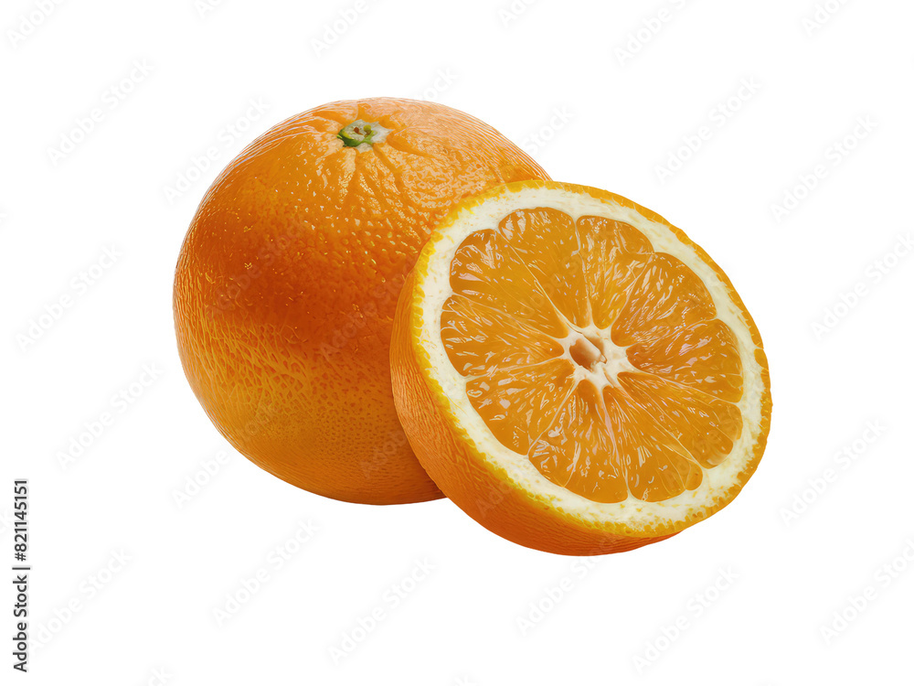 isolated png Orange fruit, GENERATIVE AI isolated png Orange fruit, GENERATIVE AI