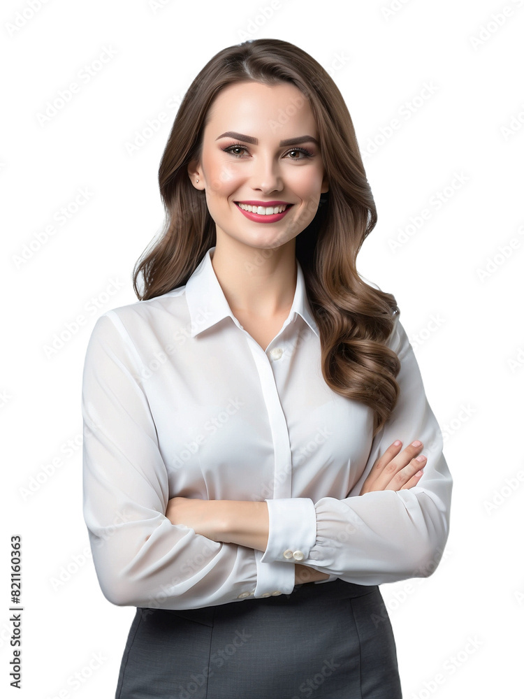 portrait of a smiling businesswoman isolated on a transparent background portrait of a smiling businesswoman isolated on a transparent background