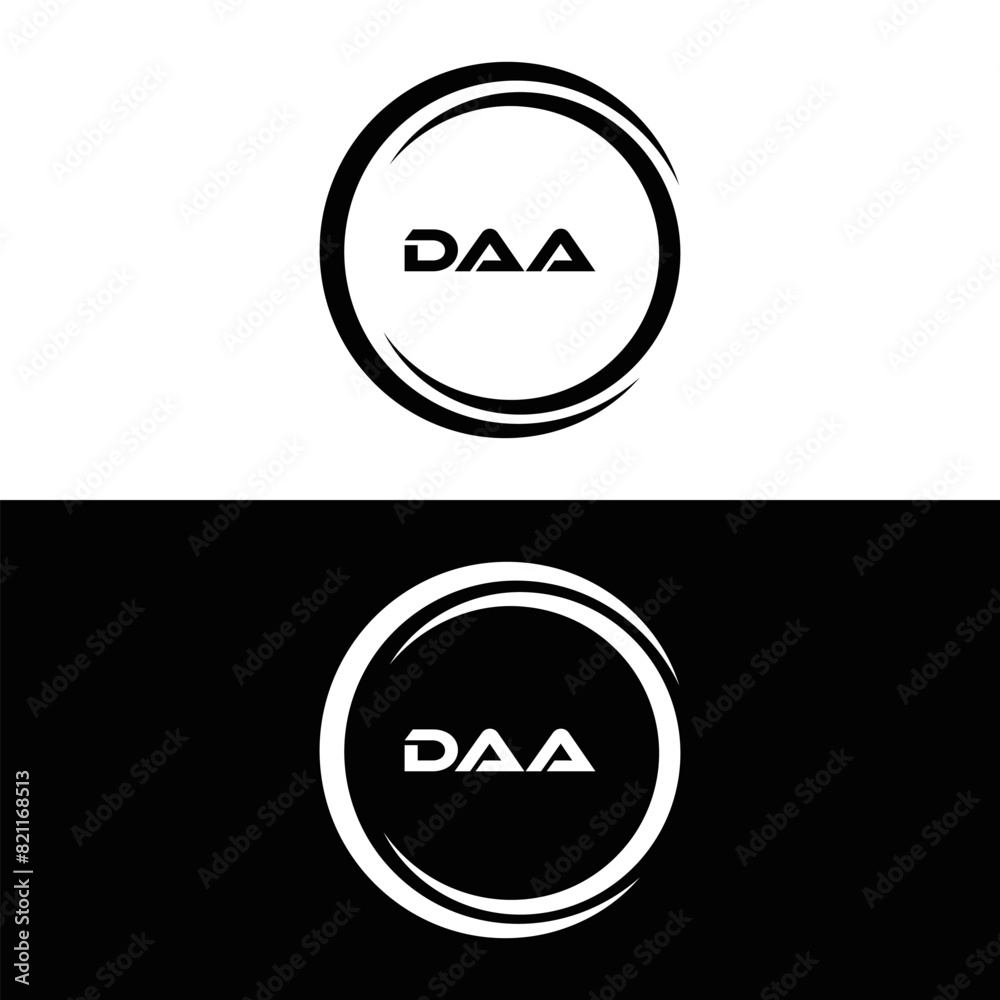 DAA logo. D A A design. White DAA letter. DAA, D A A letter logo design. D A A letter logo design in FIVE, FOUR, THREE, style. letter logo set in one artboard. D A A letter logo vector design.
DAA logo. D A A design. White DAA letter. DAA, D A A letter logo design. D A A letter logo design in FIVE, FOUR, THREE, style. letter logo set in one artboard. D A A letter logo vector design.