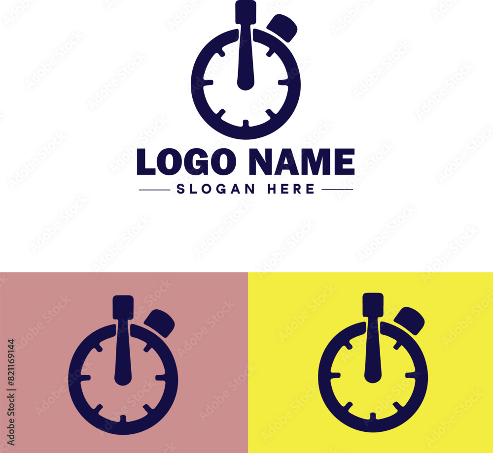 stopwatch icon Timer Chronometer Stopwatch timer flat logo sign symbol editable vector stopwatch icon Timer Chronometer Stopwatch timer flat logo sign symbol editable vector