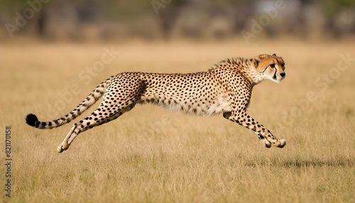 A Cheetah With Its Sleek Body Gliding Over The Gra Upscaled 3 1 © Samma