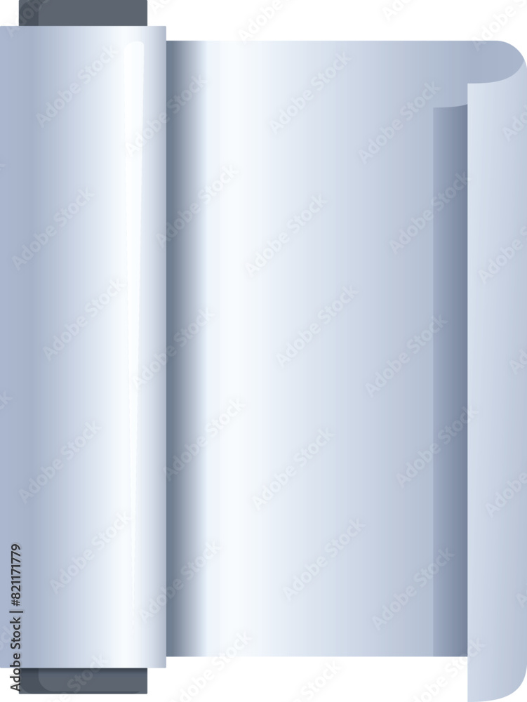 Highresolution image of a rolled steel coil against a pure white background Highresolution image of a rolled steel coil against a pure white background