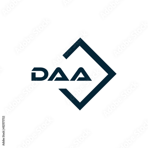 DAA logo. D A A design. White DAA letter. DAA, D A A letter logo design. D A A letter logo design in FIVE, FOUR, THREE, style. letter logo set in one artboard. D A A letter logo vector design.	
