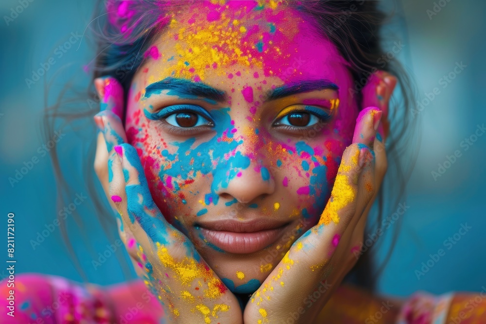 Vivid Expressions: Holi's Dazzling Array of Colors Vivid Expressions: Holi's Dazzling Array of Colors