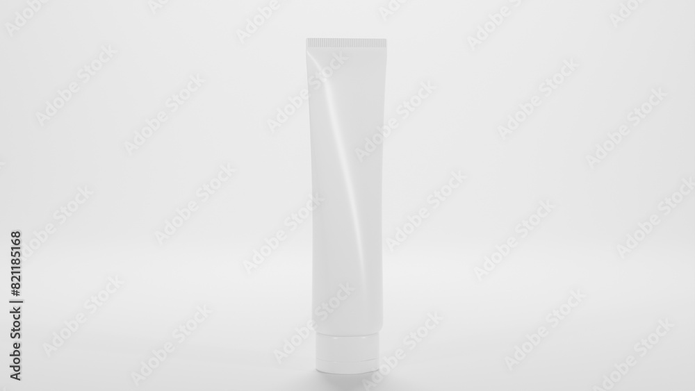 Facial foam bottle mockup premium photo 3d render Facial foam bottle mockup premium photo 3d render