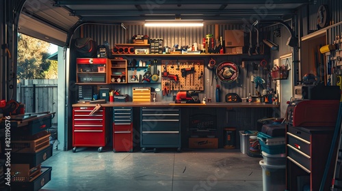 The Tool Haven: A Cornucopia of Tools in the Garage © pvl0707