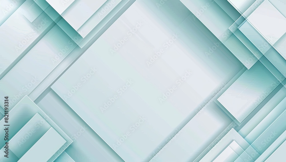 Minimalist Mint Green Abstract Background