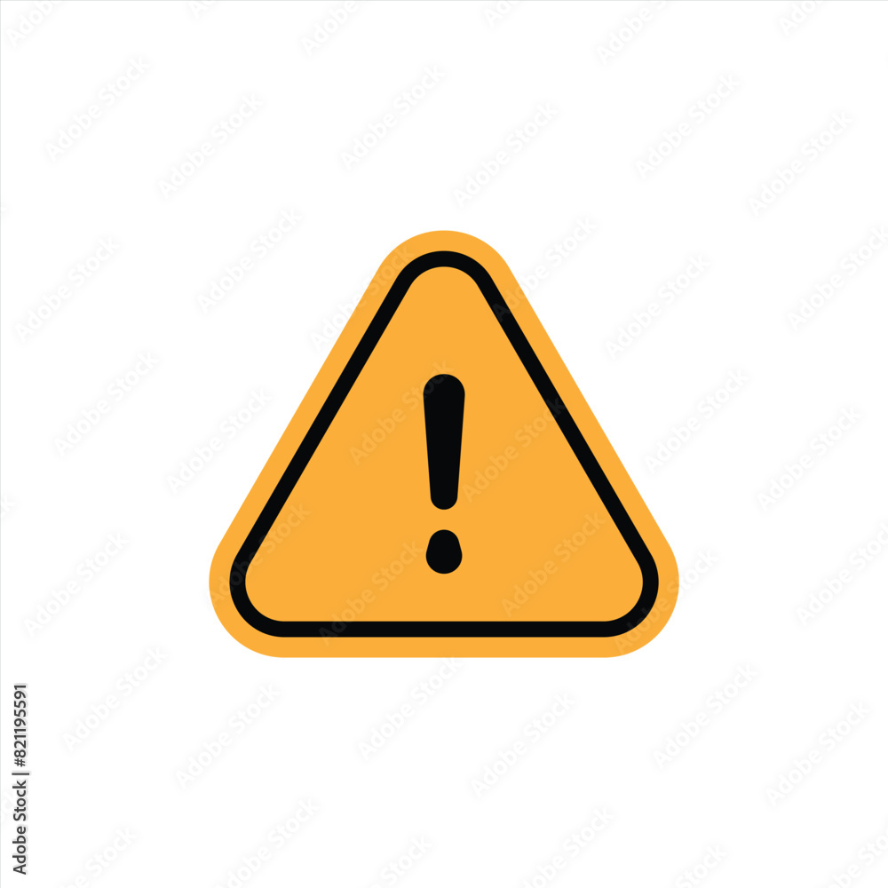 caution warning icon danger, alert, exclamation mark symbol sign attention icon. vector illustration caution warning icon danger, alert, exclamation mark symbol sign attention icon. vector illustration