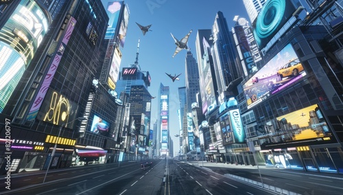 High-Tech Future City