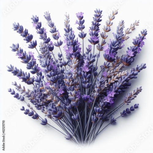 Stunning Purple Lavender Flowers in a Field