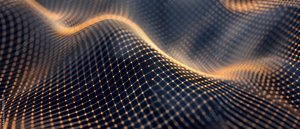 Abstract grid with a precise, geometric design Abstract grid with a precise, geometric design