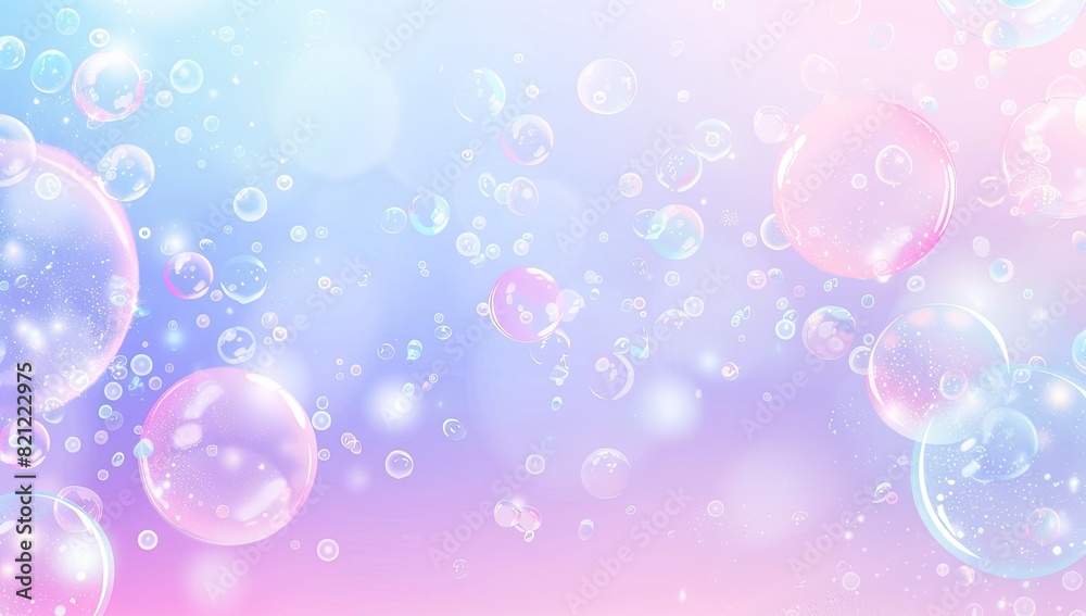 Whimsical Floating Bubbles
