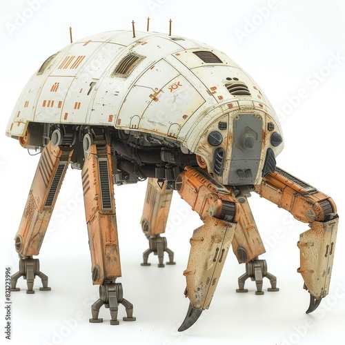 a model of a large robot with a large body