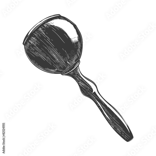 maracas instrument black color only