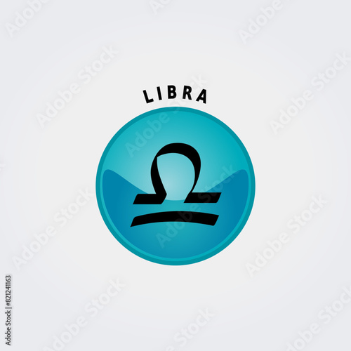 Signe du Zodiaque Icône d'Astrologie avec leurs Noms 
