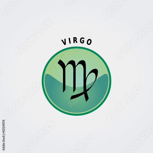 Signe du Zodiaque Icône d'Astrologie avec leurs Noms 