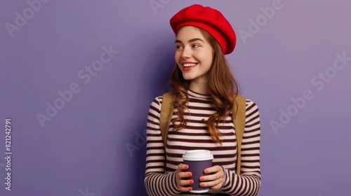 The Stylish Woman with Coffee © Helen